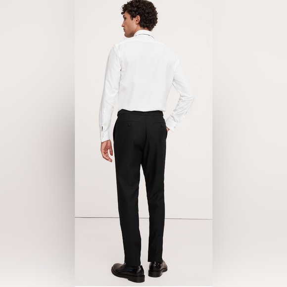BANANA REPUBLIC BARATHEA ITALIAN TUXEDO PANT - Picture 2 of 14